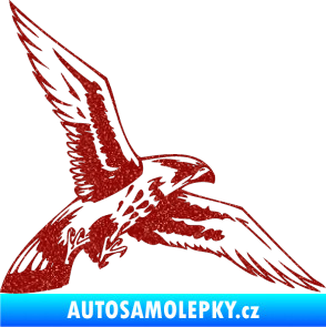 Samolepka Predators 026 pravá Ultra Metalic červená