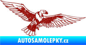 Samolepka Predators 028 pravá sup Ultra Metalic červená