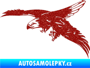 Samolepka Predators 029 levá Ultra Metalic červená