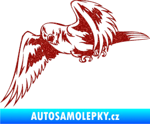 Samolepka Predators 036 levá Ultra Metalic červená