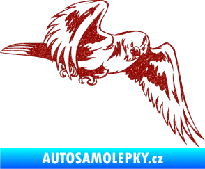 Samolepka Predators 036 pravá Ultra Metalic červená