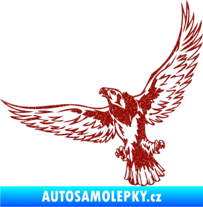 Samolepka Predators 044 levá Ultra Metalic červená