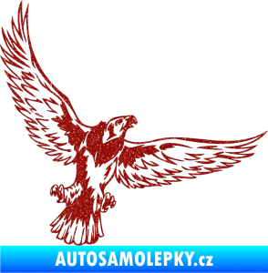 Samolepka Predators 044 pravá Ultra Metalic červená