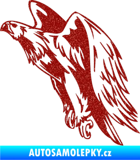 Samolepka Predators 058 levá Ultra Metalic červená