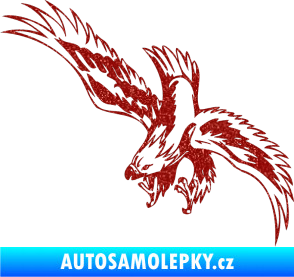 Samolepka Predators 098 levá Ultra Metalic červená