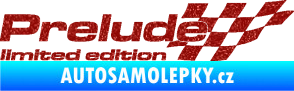 Samolepka Prelude limited edition pravá Ultra Metalic červená