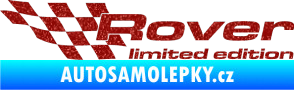 Samolepka Rover limited edition levá Ultra Metalic červená