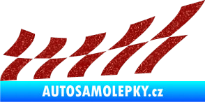 Samolepka Šachovnice 029 Ultra Metalic červená