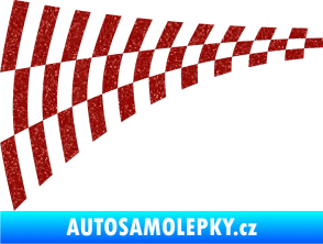 Samolepka Šachovnice 048 Ultra Metalic červená