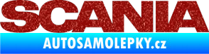 Samolepka Scania Ultra Metalic červená