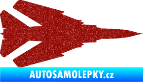 Samolepka Stíhací letoun 007 pravá MIG Ultra Metalic červená