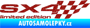 Samolepka SX4 limited edition pravá Ultra Metalic červená