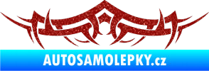 Samolepka Tetování 003 Ultra Metalic červená