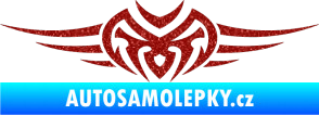 Samolepka Tetování 013 Ultra Metalic červená