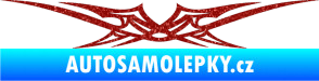 Samolepka Tetování 016 Ultra Metalic červená