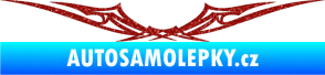 Samolepka Tetování 017 Ultra Metalic červená