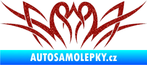 Samolepka Tetování 032 Ultra Metalic červená