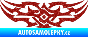 Samolepka Tetování 037 Ultra Metalic červená