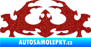 Samolepka Tetování 039 Ultra Metalic červená