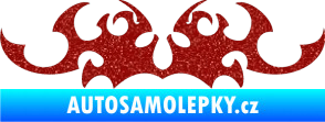 Samolepka Tetování 040 Ultra Metalic červená