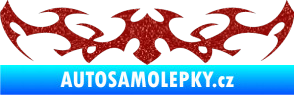 Samolepka Tetování 046 Ultra Metalic červená