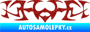 Samolepka Tetování 047 Ultra Metalic červená