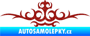 Samolepka Tetování 051 Ultra Metalic červená