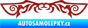 Samolepka Tetování 054 Ultra Metalic červená