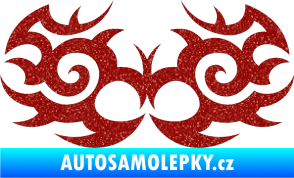 Samolepka Tetování 056 Ultra Metalic červená