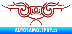 Samolepka Tetování 059 Ultra Metalic červená