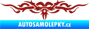 Samolepka Tetování 069 Ultra Metalic červená