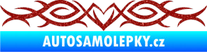 Samolepka Tetování 073 Ultra Metalic červená