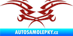 Samolepka Tetování 082 Ultra Metalic červená