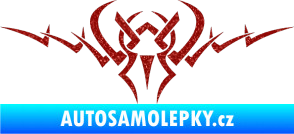 Samolepka Tetování 088 Ultra Metalic červená