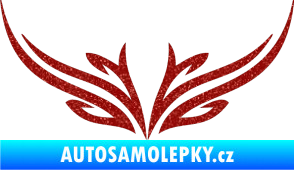Samolepka Tetování 091 Ultra Metalic červená