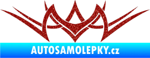 Samolepka Tetování 094 Ultra Metalic červená