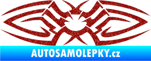 Samolepka Tetování 095 Ultra Metalic červená