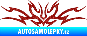 Samolepka Tetování 102 Ultra Metalic červená