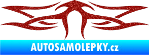 Samolepka Tetování 104 Ultra Metalic červená