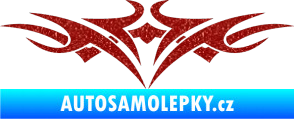 Samolepka Tetování 106 Ultra Metalic červená