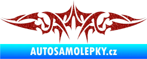 Samolepka Tetování 120 Ultra Metalic červená
