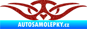 Samolepka Tetování 128 Ultra Metalic červená