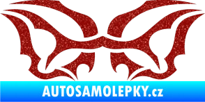 Samolepka Tetování 138 Ultra Metalic červená