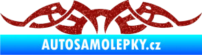 Samolepka Tetování 141 Ultra Metalic červená