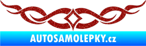 Samolepka Tetování 179 Ultra Metalic červená