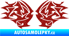 Samolepka Tetování 205 Ultra Metalic červená