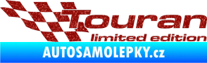 Samolepka Touran limited edition levá Ultra Metalic červená