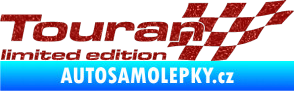 Samolepka Touran limited edition pravá Ultra Metalic červená