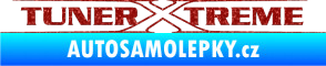Samolepka Tuner extreme obrys Ultra Metalic červená