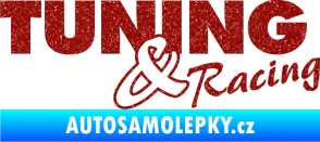Samolepka Tuning racing 001 Ultra Metalic červená